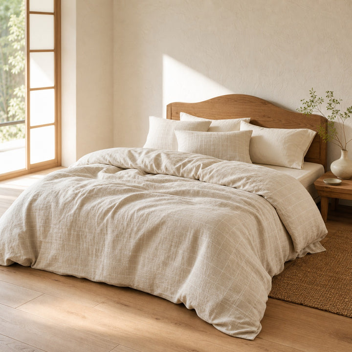 Yuki Sleep Linen Breeze | Duvet Set (3-Piece)