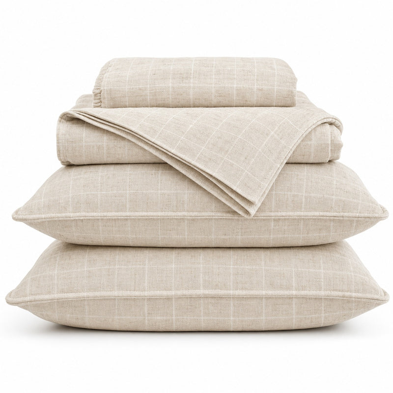The Asa Set | Cotton-Linen Bedding Set