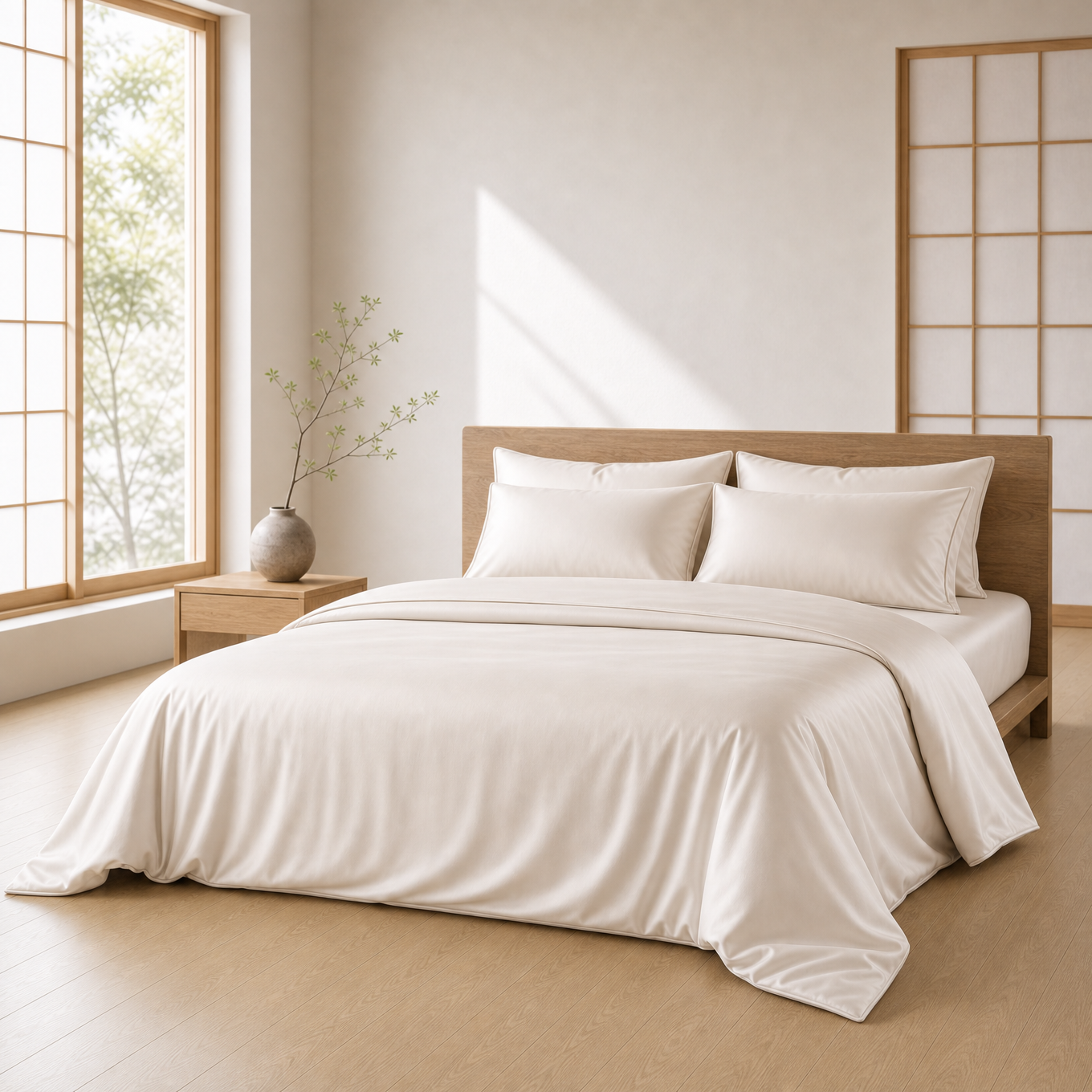 Yuki Sleep Bamboo Frost | Pillowcase Pair