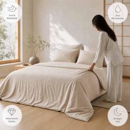 Yuki Sleep Linen Breeze | Duvet Cover